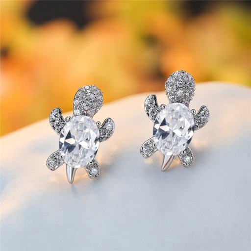 Pendientes de tortuga para mujer