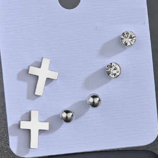 Pendientes mujer 3 pares H828