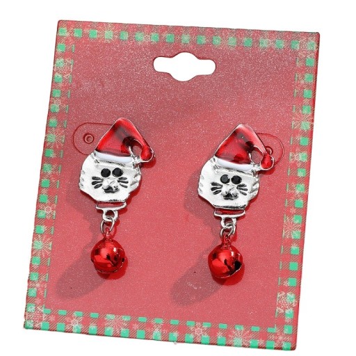 Pendientes navideños mujer N987