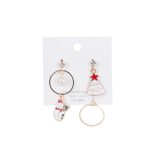 Pendientes navideños para mujer N989