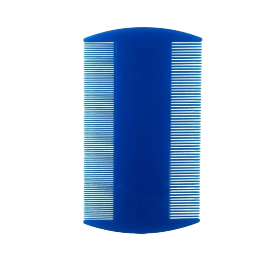 Pente duplo para piolhos Pente para piolhos e lêvedos Pente para a remoção de piolhos e ovos Acessórios para cabelo