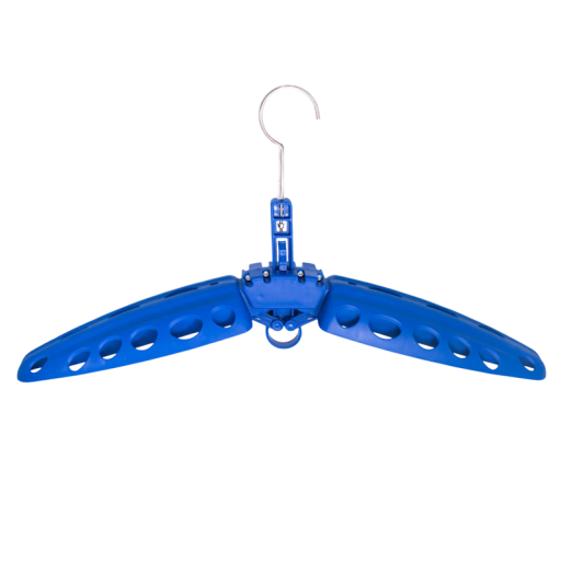Percha de neopreno plegable de secado rápido de 51 cm Percha de ventilación duradera con botón para una fácil fijación Diseño plegable de 37 cm