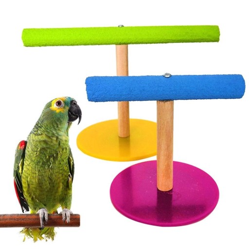 Perchoir en bois pour oiseaux C911