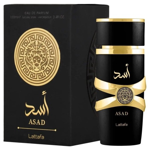 Perfume masculino (Eau De Parfum) com feromonas 100 ml Asad para uma impressão inesquecível e uma fragrância fresca de longa duração