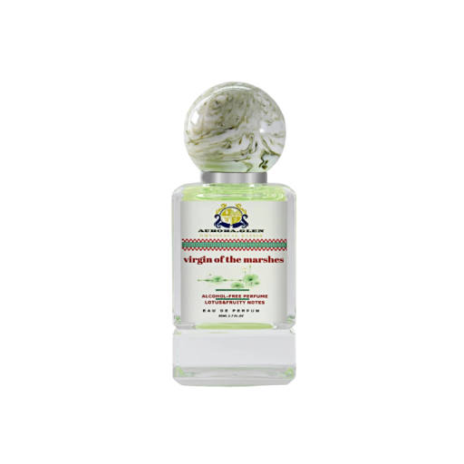 Perfumy Aurora.Glen Virgin of the Marshes bez alkoholu 50 ml damskie eau de parfum owocowo-kwiatowa nuta z lotosem i piżmem zielona dla kobiet
