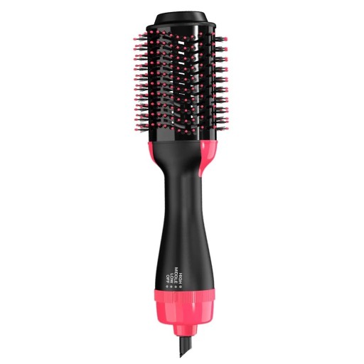 Perie de păr cu aer cald 3 în 1, uscător de păr cu un singur pas și perie rotundă pentru volum, perie de styling, uscător de păr profesional de 1000W, ștecher UE