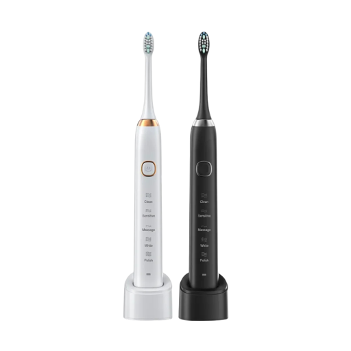 Periuță de dinți electrică sonică Sarmocare S100 Periuță Smart ultrasonică 8 capete încărcare USB IPX7 Rezistentă la apă 5 moduri