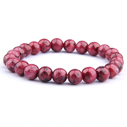 Perlebesat armbånd