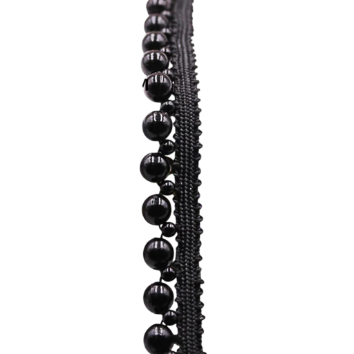 Perlen Spitzenband 1,5 cm 91 cm Dekorationsband mit Perlenimitat DIY Basteln Polyester Spitzenband für Hochzeitsdekorationen Nähen