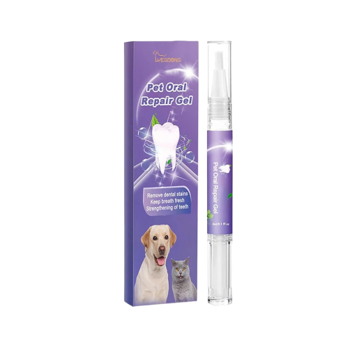 Pero na čistenie zubov pre psov a mačky Odstraňuje zubný kameň a zlý dych Bieliace pero na zuby pre psov a mačky