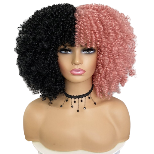 Peruca encaracolada feminina N899