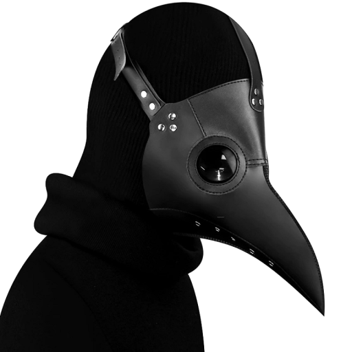 Pest Doctor Halloween-maske