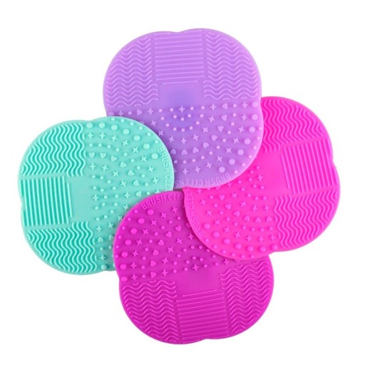 Petit nettoyeur en silicone pour pinceaux