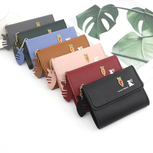 Petit portefeuille en cuir pour femme M410
