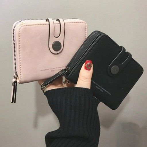Petite portefeuille en cuir pour femme M139