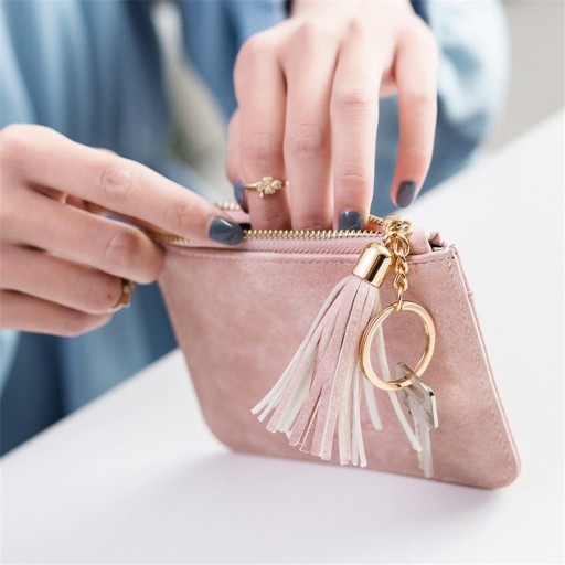 Petite portefeuille en cuir pour femme M328