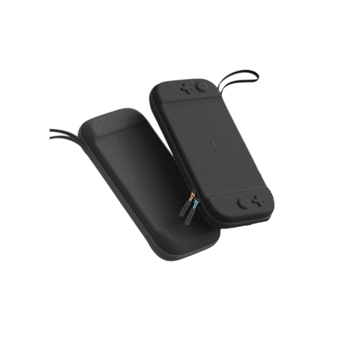 Pevný obal pro konzoli Switch 2 Sklopný držák na 10 her 29 x 13,5 x 5 cm Skořepina odolná tlaku Černá Vnitřní prostor 27,5 x 11,5 cm Na cesty