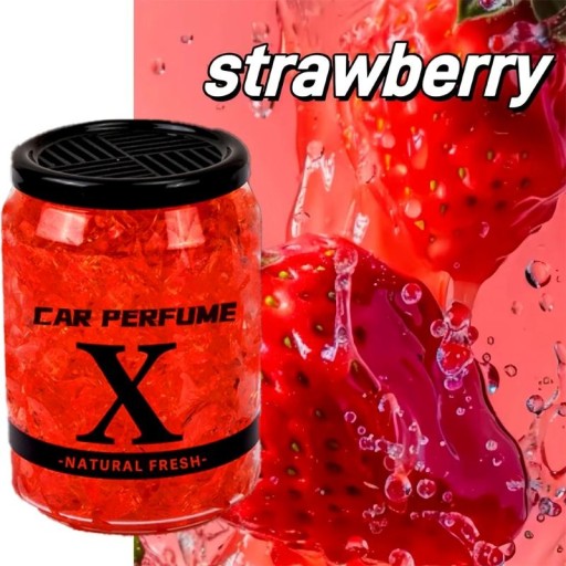 Pevný parfém do auta gelový osvěžovač vzduchu 220 g dlouhotrvající vůně dóza interiér vozidla aroma difuzér