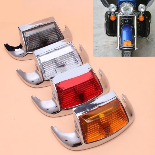 Phare avant pour garde-boue de moto