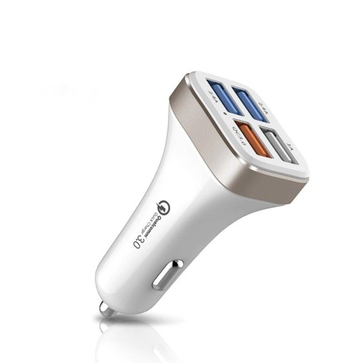 Φορτιστής αυτοκινήτου 4 θύρες USB