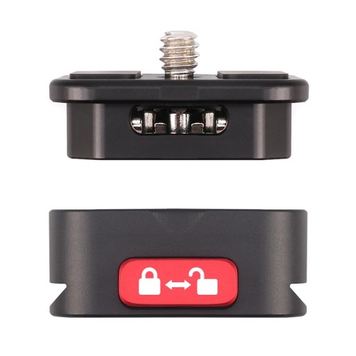 Piastra di sgancio rapido 3,8 x 1,6 cm per supporto treppiede per fotocamera Accessori per Sony Nikon LUMIX DSLR