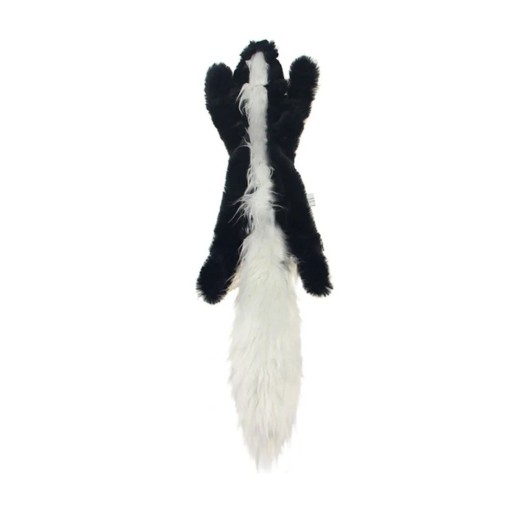 Pibende plyslegetøj til hunde 45 cm Skunk uden fyld Holdbart interaktivt legetøj Pibende bidlegetøj Blødt hundelegetøj