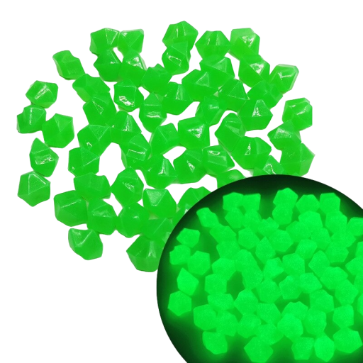 Piedras luminosas decorativas 100 uds.