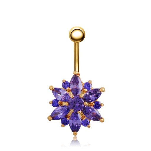 Piercing pour nombril au design stylé