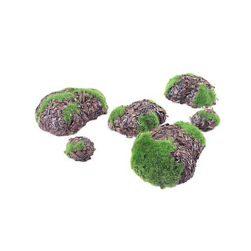 Pierre décorative en mousse 6 pcs