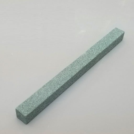 Pietra per affilare coltelli a forma di asta Corindone con sezione quadrata di 15 cm per affilatura manuale delle lame
