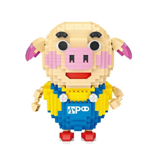 Pig Building Set 800 Pieces