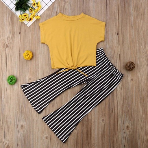 Piger T-shirt og bukser L1482