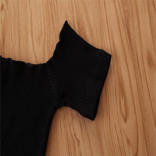 Piger T-shirt og camouflagebukser L1393