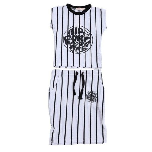 Piger T-shirt og nederdel L1326