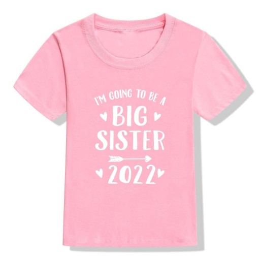 Piger T-shirt til søstre B1658
