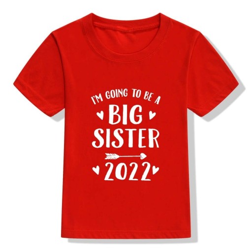 Piger T-shirt til søstre B1658