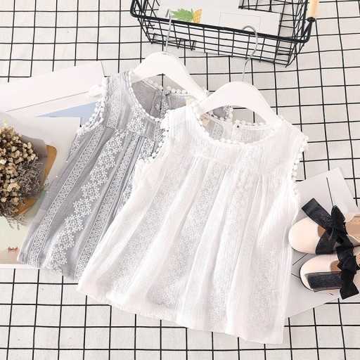 Pigerbluse L1754