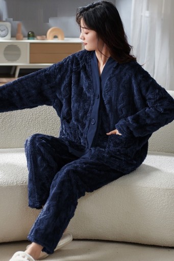 Pijama cálido de mujer P3153