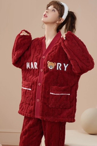 Pijama cálido de mujer P3154