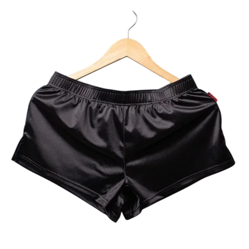 Pijamale scurte pentru bărbați cu pantaloni scurți din material neted și lucios acetat cu talie elastică croială lejeră pentru purtare confortabilă acasă și somn