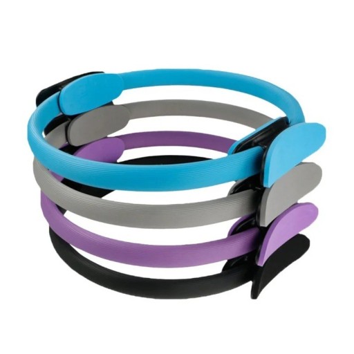 Pilates Circle for Exercise 32–34 cm Yoga Circle Resistance Strengthening Tool for Women Home Fitness Elastic Circle for Yoga and Pilates