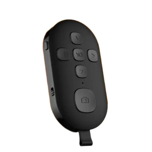 Pilot zdalnego sterowania Bluetooth do telefonu komórkowego Miniaturowy kontroler zdjęć Przycisk do selfie Kompatybilny z akcesoriami fotograficznymi