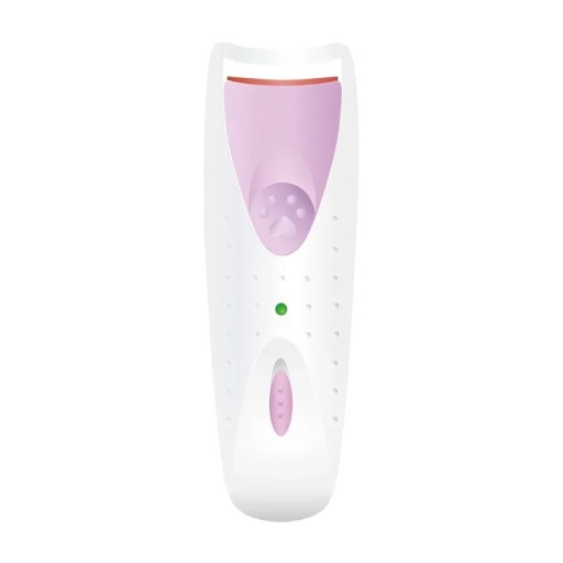 Pince à cils chauffante électrique 13 x 3,8 x 1 cm Outil automatique de mise en forme des cils en ABS et silicone Effet maquillage longue durée