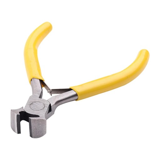 Pince à réparer les montres avec des mâchoires fines et une poignée ergonomique de 103 mm idéale pour manipuler des goupilles, des maillons