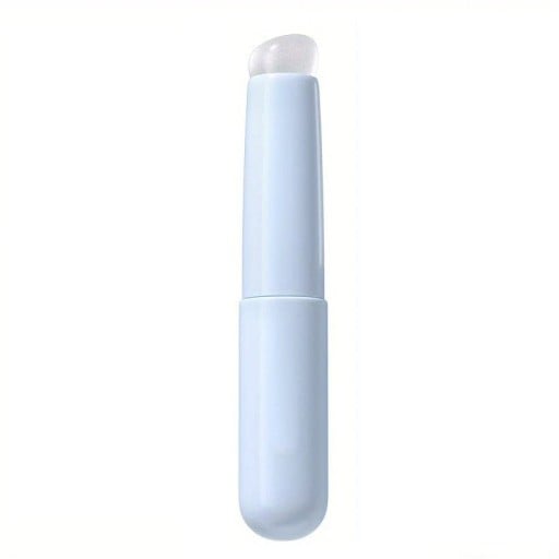 Pinceau à lèvres en silicone 9x1,4 cm Applicateur avec capuchon pour rouge à lèvres et baume Application précise Anti-bavures Outil