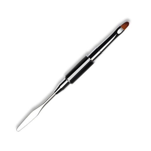 Pinceau avec spatule pour la modélisation des ongles