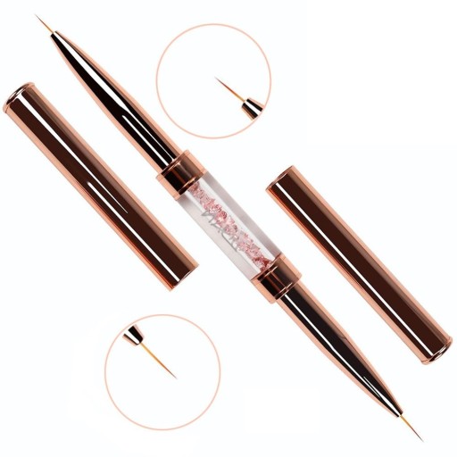 Pinceau de décoration pour ongles 7 mm/9 mm