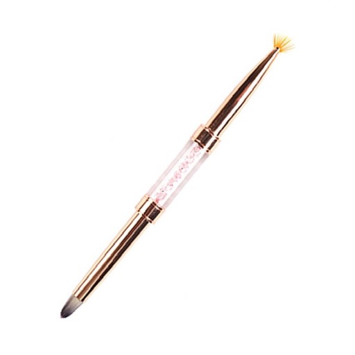 Pinceau double face pour la décoration des ongles