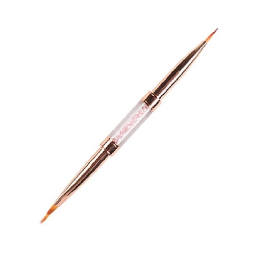 Pincel de doble cara para decoración de uñas