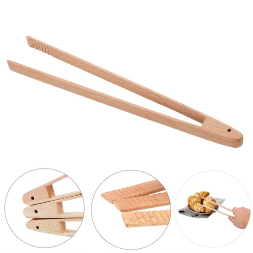 Pinces à griller en bois C353